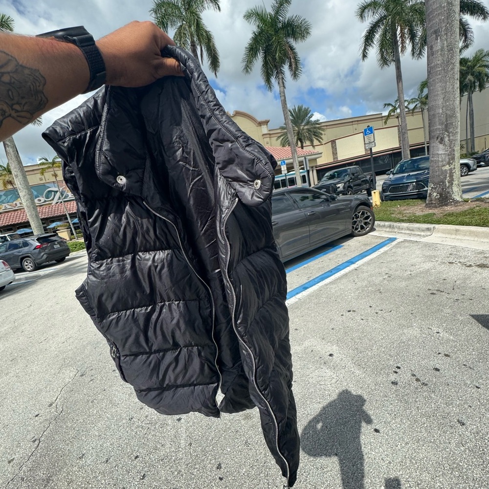 Hermes Dark Gray Quilted Vest